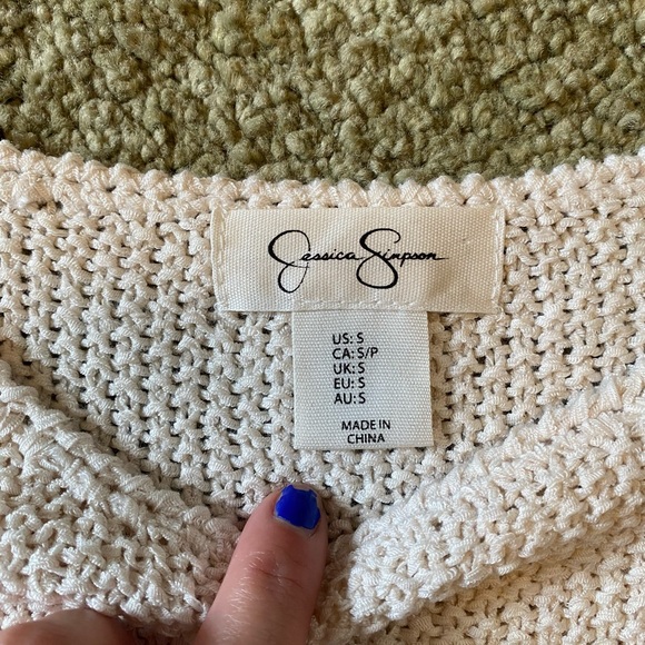 Jessica Simpson Shortsleeve Sweater - Picture 2 of 3